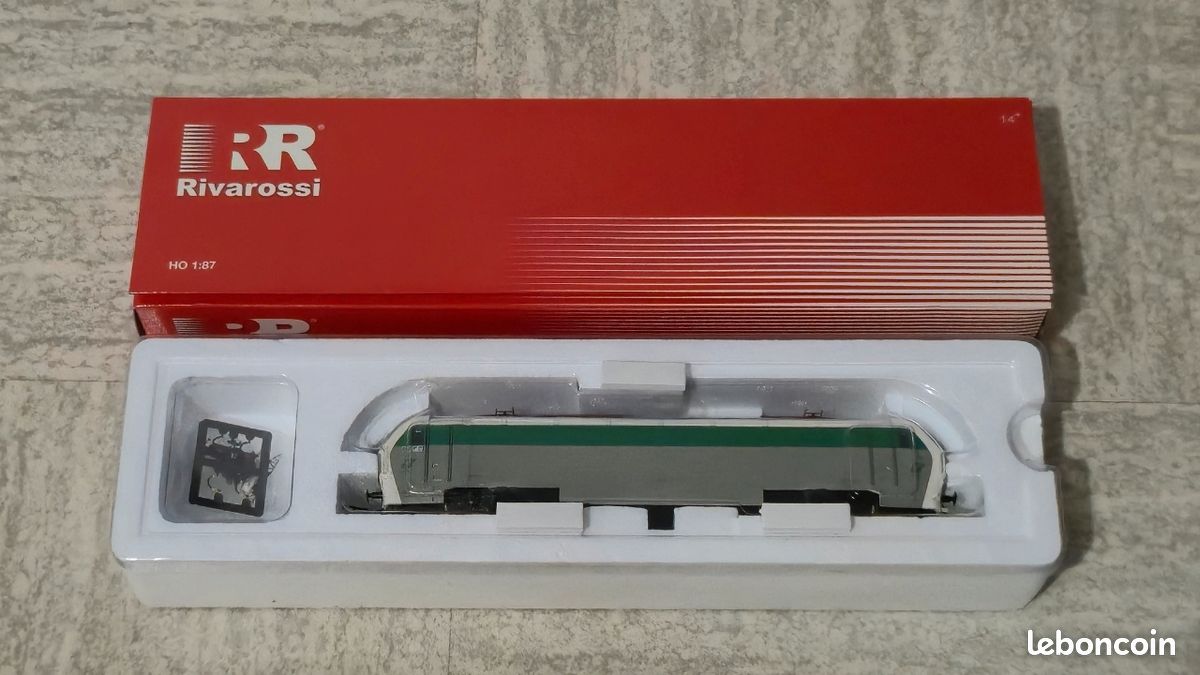 Locomotive électrique E402B FS Ep VI – Rivarossi HR2905 – HO 1/87