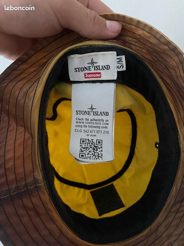 Bob Stone Island x Suprême Vêtements
