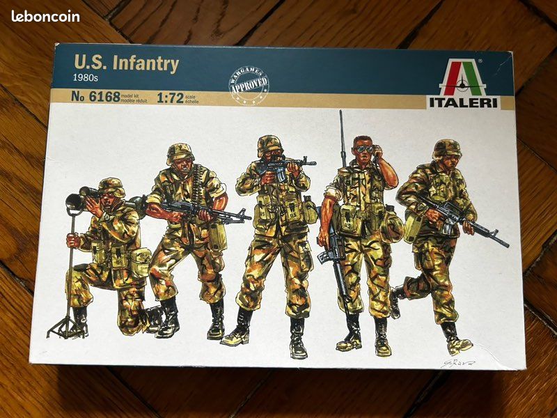 Figurine Italeri armée USA moderne Guerre du golf (image 1)