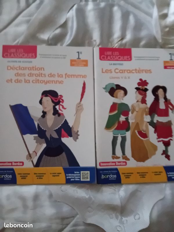 Livres lire les classiques 1 re bordas (image 1)