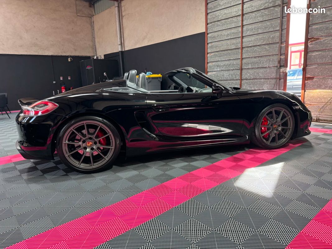 PORSCHE BOXSTER SPYDER 981 375 cv 3.8i / Entretien Porsche / Bose / Pack Chrono Sport / Echappement Sport (image 6)