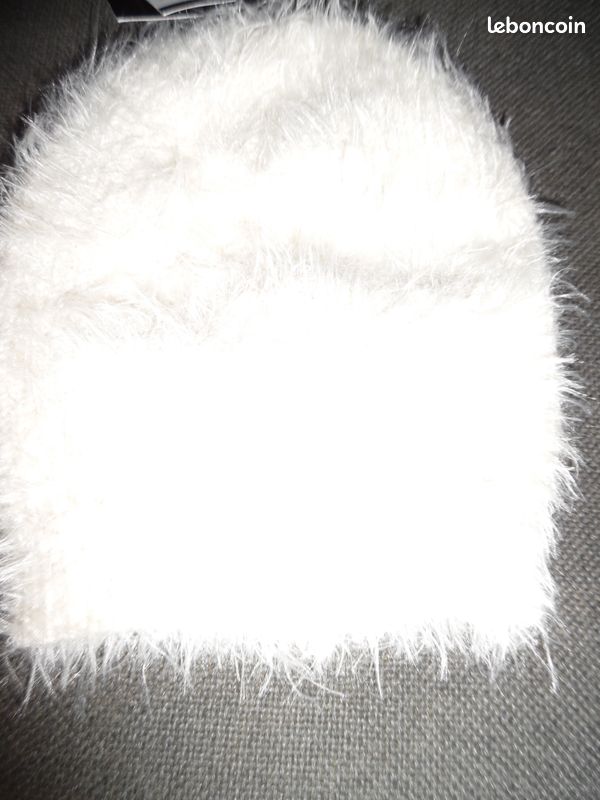 Bonnet écru fille 5-6 ans (image 3)