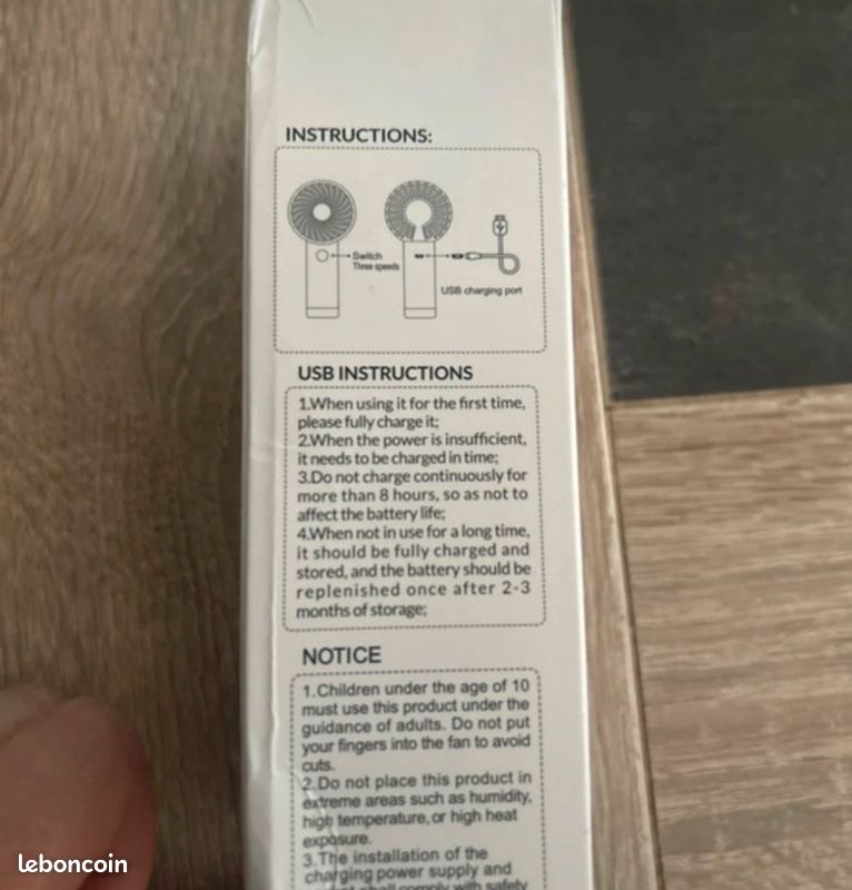 Mini ventilateur (image 5)