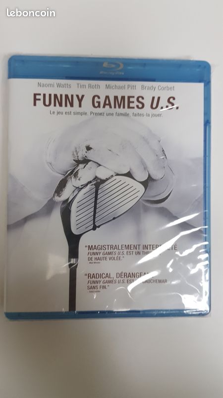 Blu Ray Collector "FUNNY GAMES US". Etat neuf, produit rare (image 1)