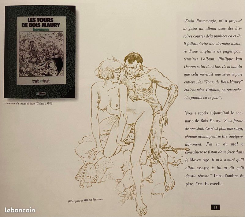 BD : Sur la terre ferme avec Hermann, édition originale cartonnée 2002, petit à petit (image 6)