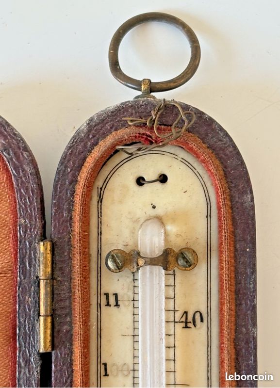 Ancien Thermomètre Publicitaire Hires Root Beer – Tôle émaillée, Années 40-50 – Déco Vintage