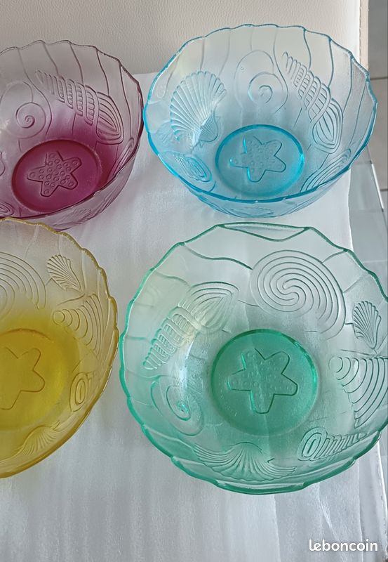 Assiette à Fruits En Verre Transparent Rialto - Ø22 Cm, 420g, Finition Polie, Neuve