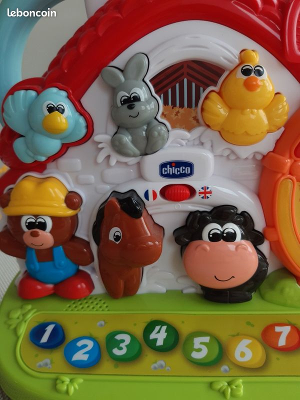 Jouet éveil Ferme parlante bilingue Chicco (image 2)