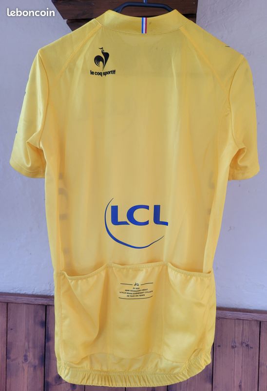Maillot de vélo jaune Le Coq Sportif S - Équipements vélos