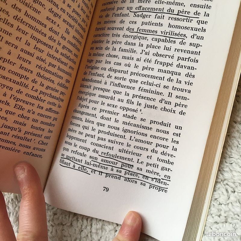 "Un souvenir d'enfance de Léonard de Vinci" de Sigmund Freud - Éditions Gallimard 1977 - Broché - Livre de poche (image 14)