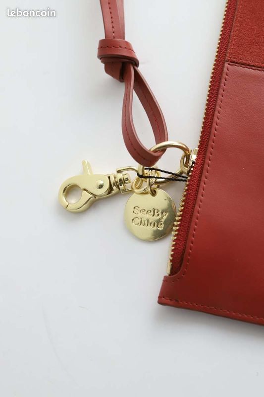 Pochette See By Chloé – Portefeuille Pochette Rose – Neuf Avec étiquettes
