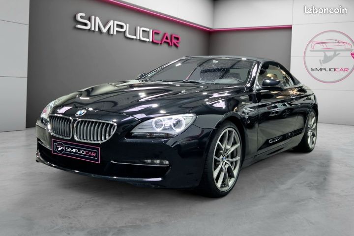 BMW SERIE 6 (F12) CABRIOLET 650I 407 EXCELLIS BVA8 407Ch - Garantie 12 mois (image 5)