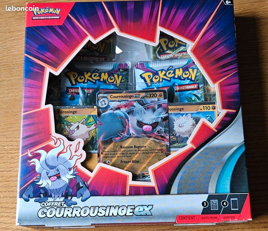 Pokémon - Coffret - Courrousinge-ex - Juillet 2023 - FR - Fantasy Sphere Pokémon - Coffret - Courrousinge-ex - Juillet 2023 - FR - Fantasy Sphere