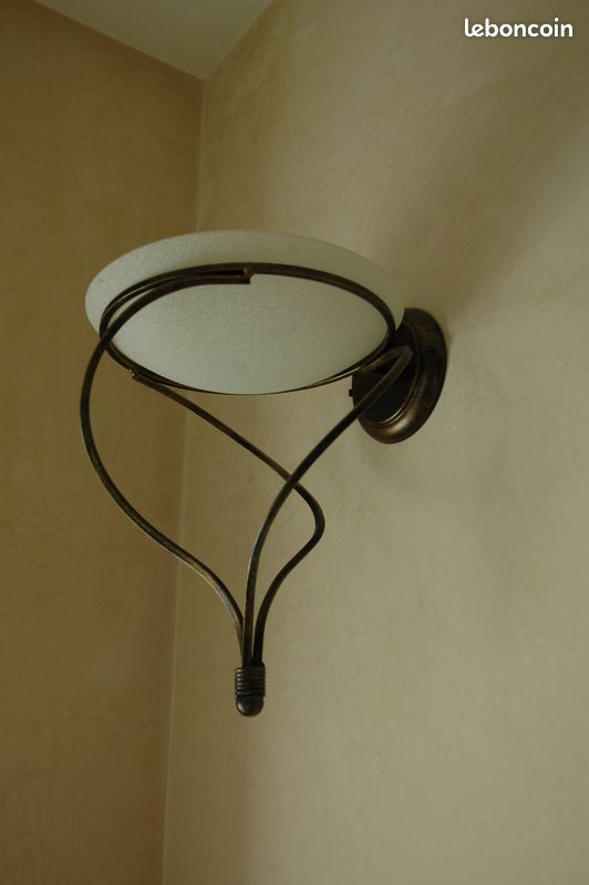 Tres belle paire d'appliques en bronze (image 2)