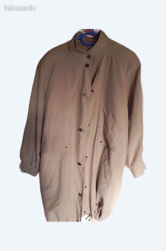 Veste Coupe-vent Claude Havrey - Taille 48 - Couleur Beige - Neuf Avec étiquettes