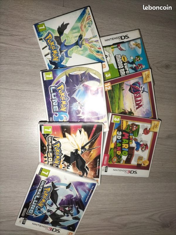 2DS + jeux Nintendo Pokémon,Zelda,Mario+PowerSave (image 3)