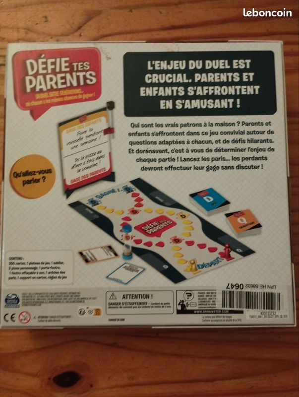 Jeu neuf : Défie tes parents (image 7)