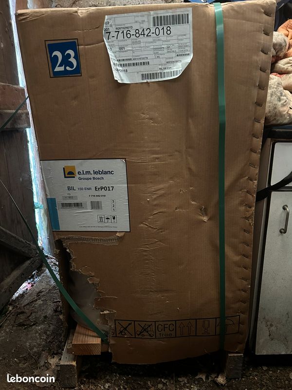 Ballon monovalent 150 litres BIL 150 ENR certifié NF CESI Classe énergétique C réf. 7716842018 (image 3)