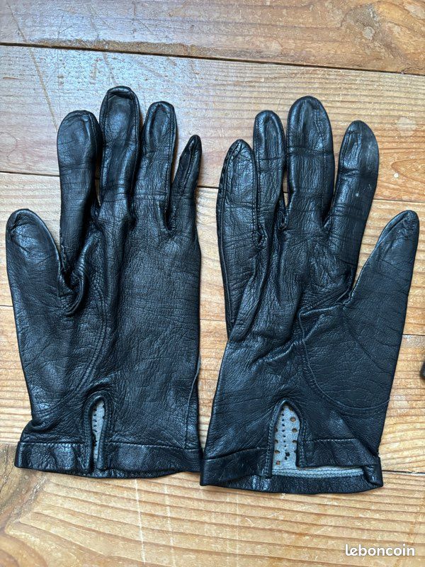 Gants en cuir vintage (image 2)