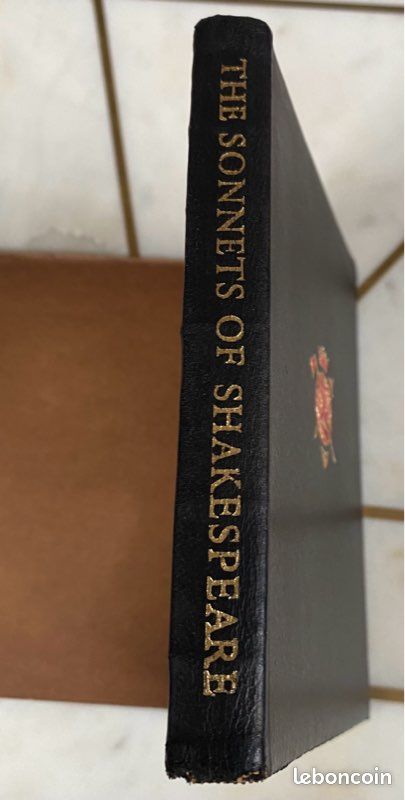 Livre ancien The New temple Shakespeare - The Sonnet (image 1)