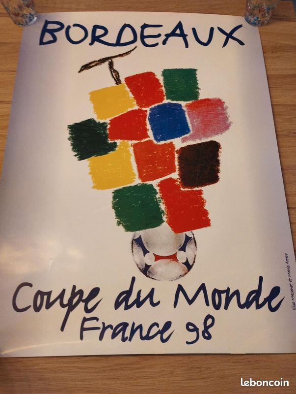 1998 – France - COUPE DU MONDE DE FOOTBALL 16Juin 1998 - NANTES Stade De La Beaujoire Bresil 3 Maroc 0 1455977098
