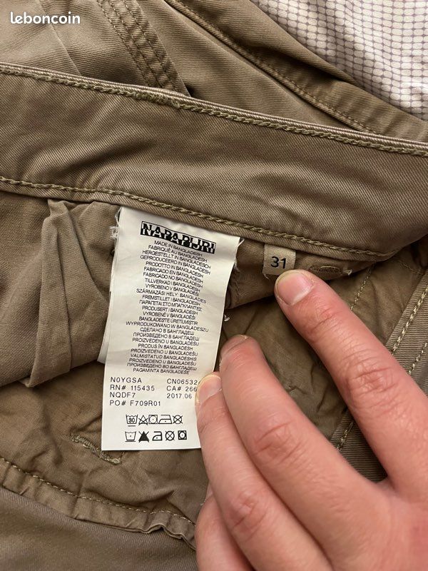 Pantalon Beige Napapijri (image 3)