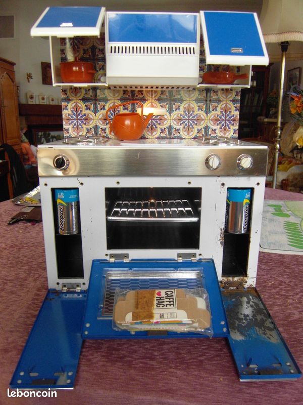 Cuisine en tôle années 60/70 vintage jouet ancien (image 2)