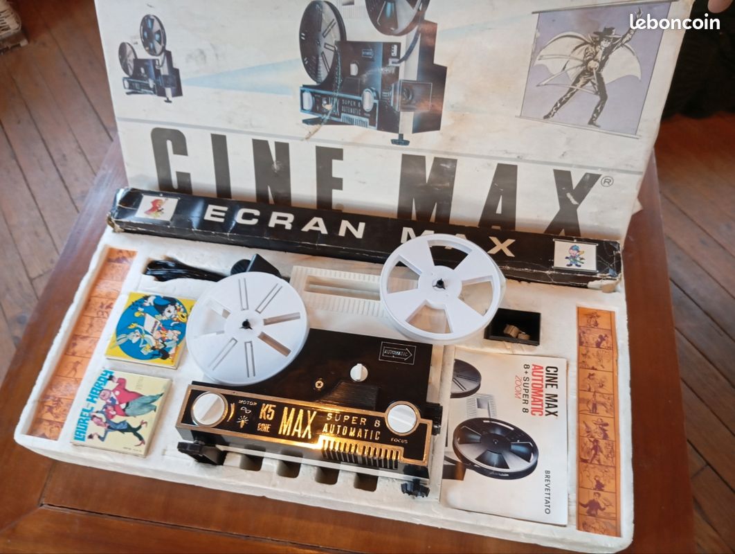 Projecteur Visionneuse Super 8 LAMY 1974 – Vintage, Fonctionnel, Made In France