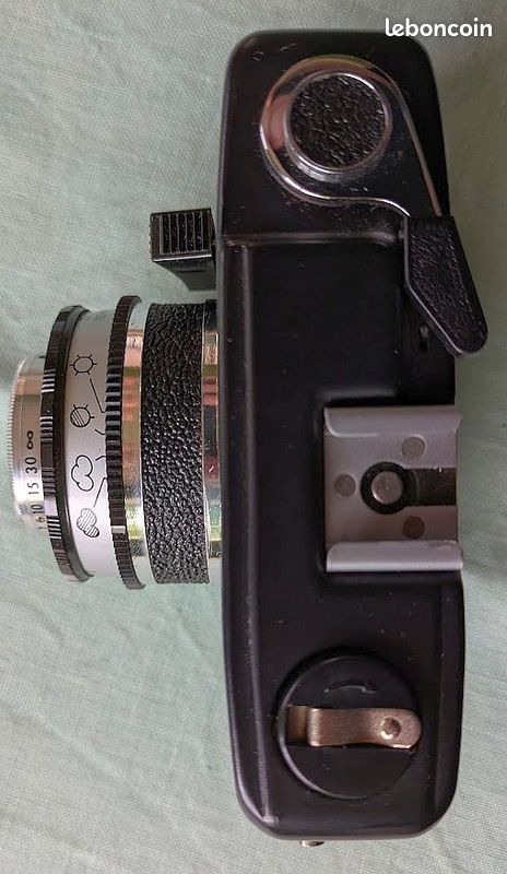 DDR / Fotoapparat / Beier Beirette Kamera Meyer-Optik Trioplan 1:3.5 45mm