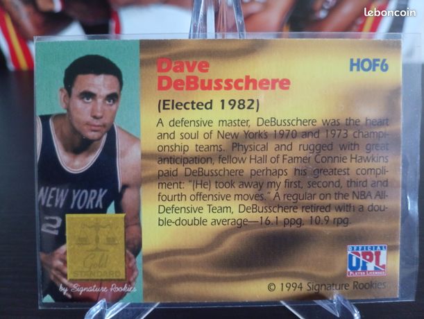 Dave DeBusschere – New York Knicks ? 1994 Signature Rookies Gold 