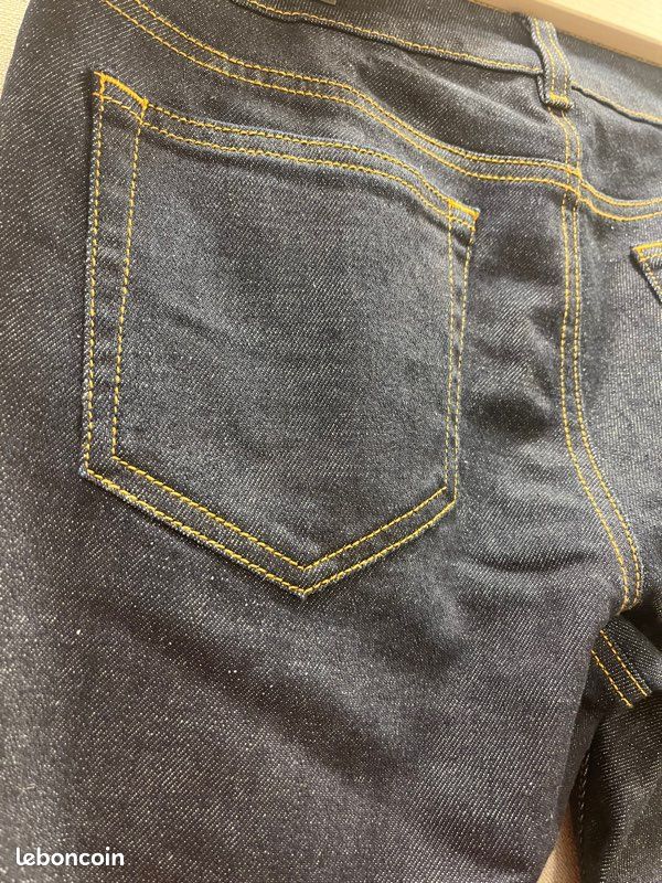 INÈS DE LA FRESSANGE - Jeans bleu marine (image 4)