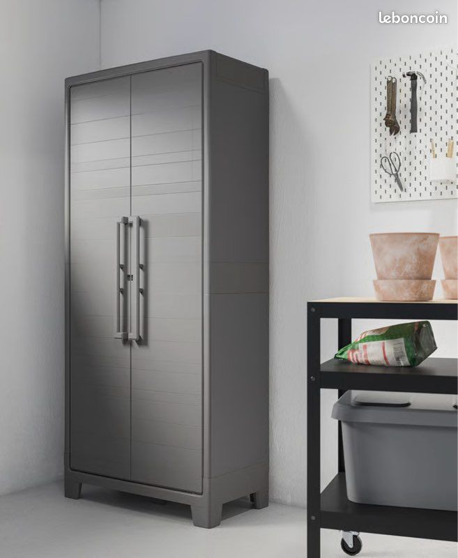 Armoire extérieur gris foncé (image 2)
