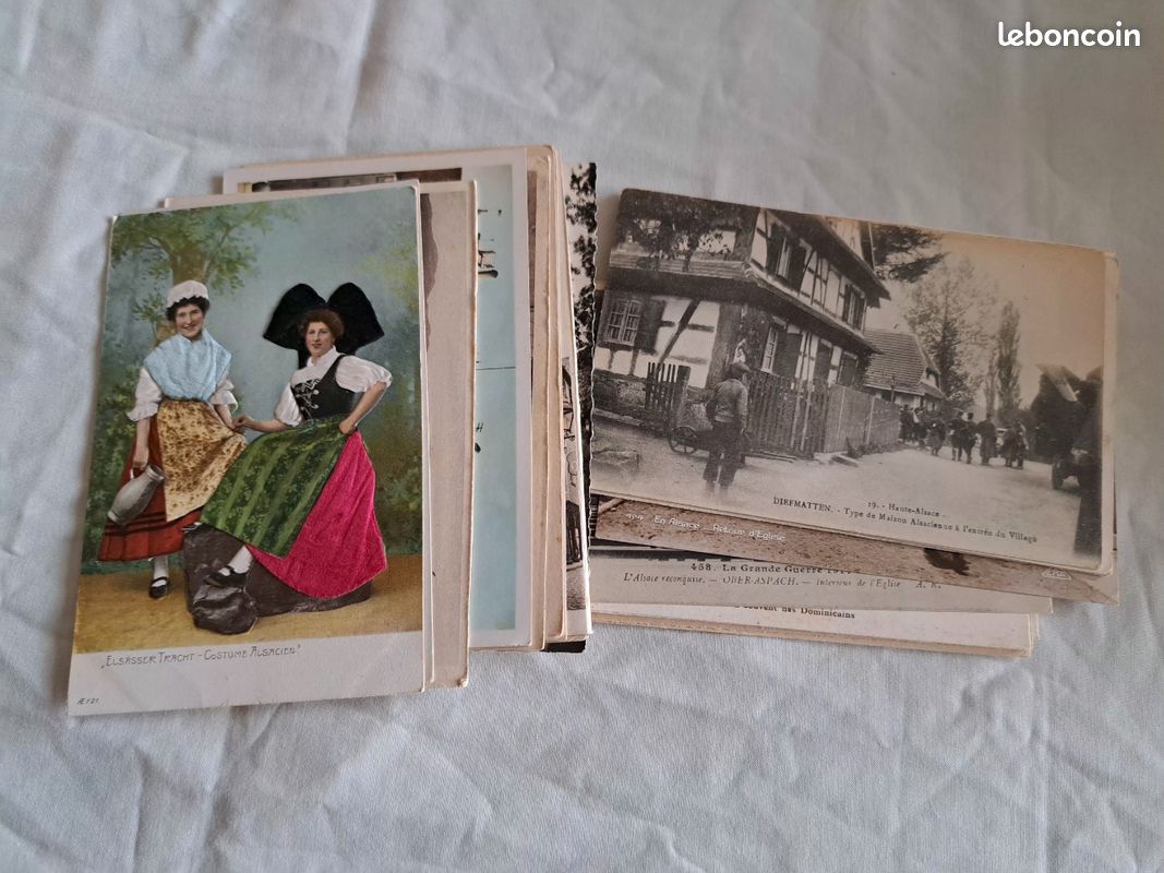 CARTE ANCIENNE 1905 Anges avec Violettes Paillettes CPA Post Card EUR 6,50 - FR