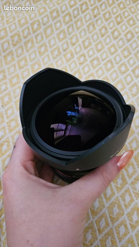 Objectif Fisheye Samyang 8mm f/3.5 UMC CS II - Monture Canon EF-S (image 3)