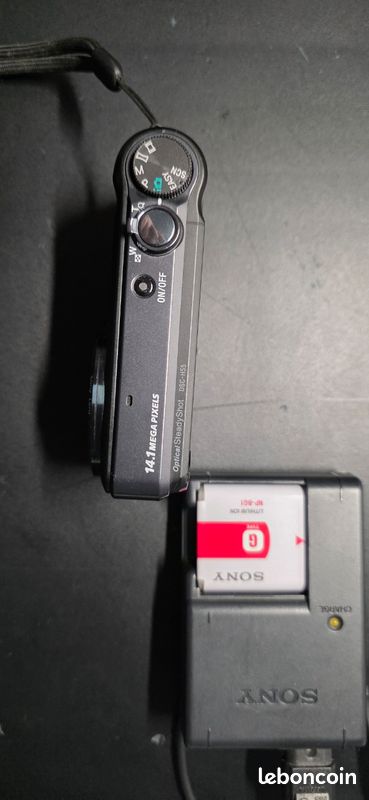 Appareil Photo Numérique Sony Cyber-shot DSC-W110 7,2MP Avec Chargeur - Occasion Fonctionnel