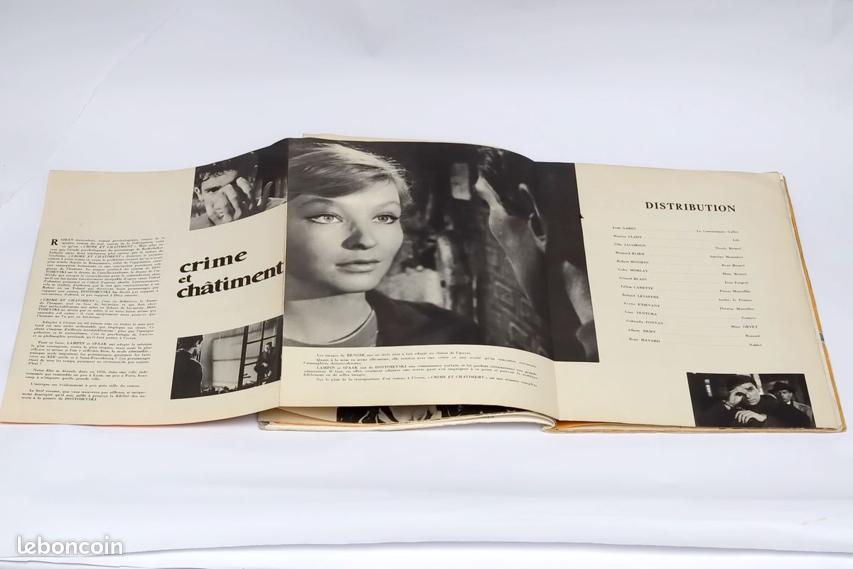 Pathé magazine n°14 mannequins de paris fernand cow-boy crime et châtiment 1956 (image 5)