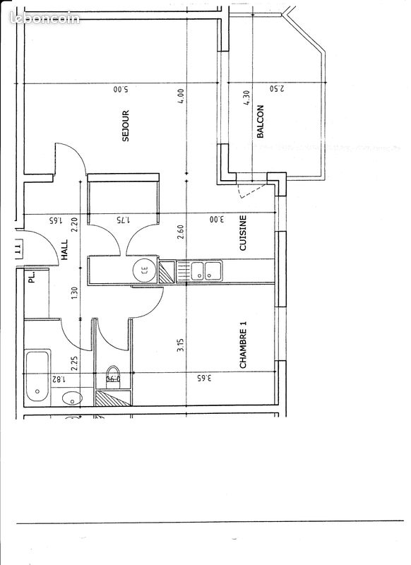 Appartement 2 pièces 55 m² · à Gap · 55 m² · 770 €