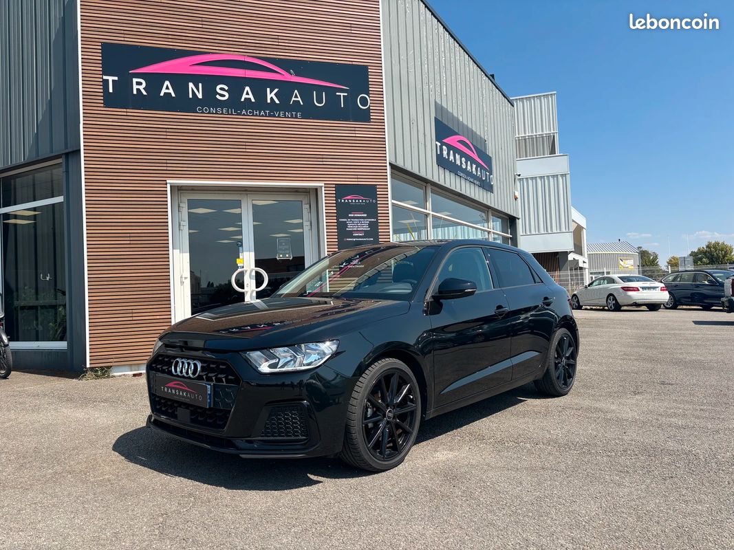 Audi A1 SPORTBACK 25 TFSI Advanced GARANTIE AUDI 2028/SIEGES CHAUFFANT/APPLE CAR PLAY/PACK DESIGN NOIR (image 1)