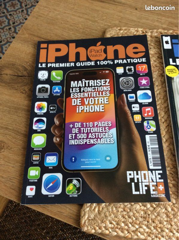 Deux magazines IPHONE IPAD WATCH le premier guide 100% pratique (image 3)