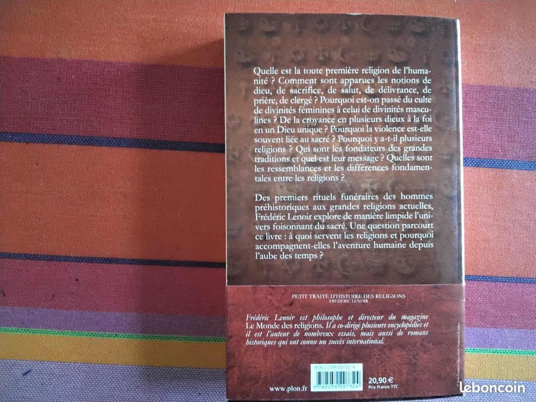 Petit traité d’histoire des religions / Frédéric LENOIR (image 3)