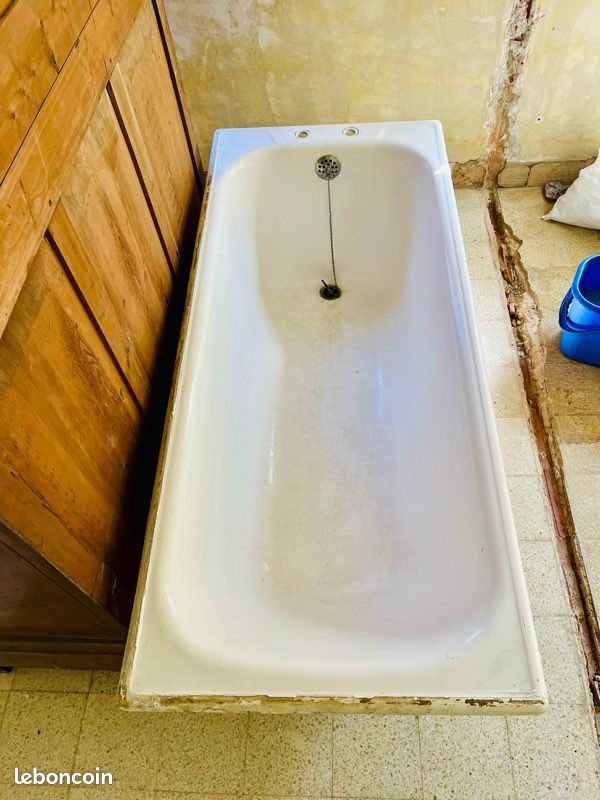 Baignoire vintage en fonte (image 2)