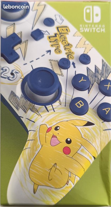 Manette sans fil Pokémon Nano Nintendo Switch neuve (image 4)