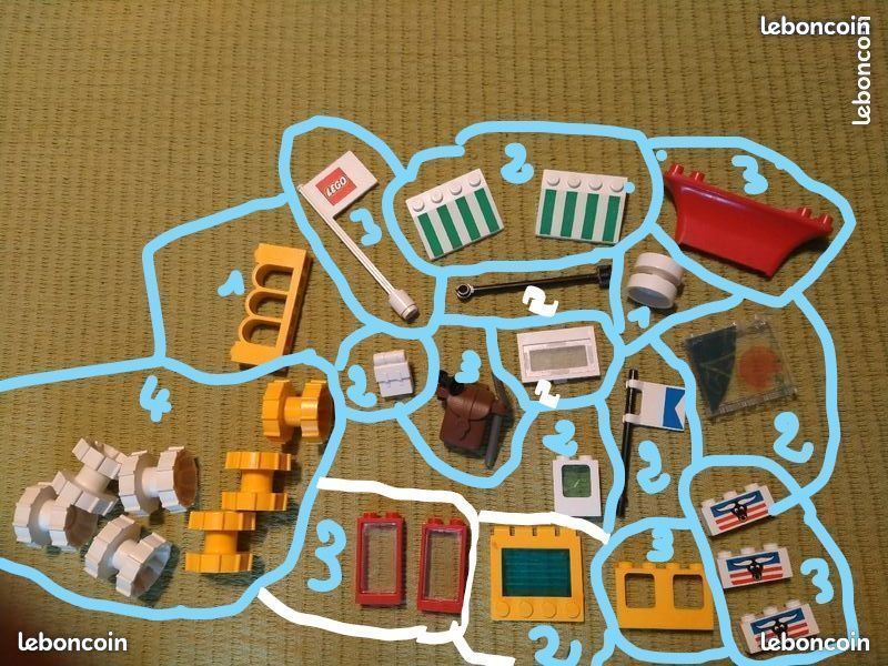 Lego pièce détachée au choix parmi lot vrac (image 1)