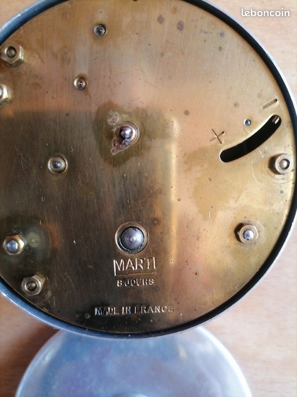 Pendule bois axa vintage (image 4)