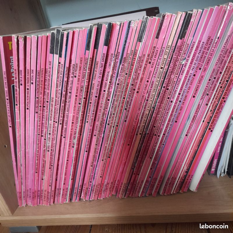 60 magazines Le POINT. De 1993 à 2001 (image 1)