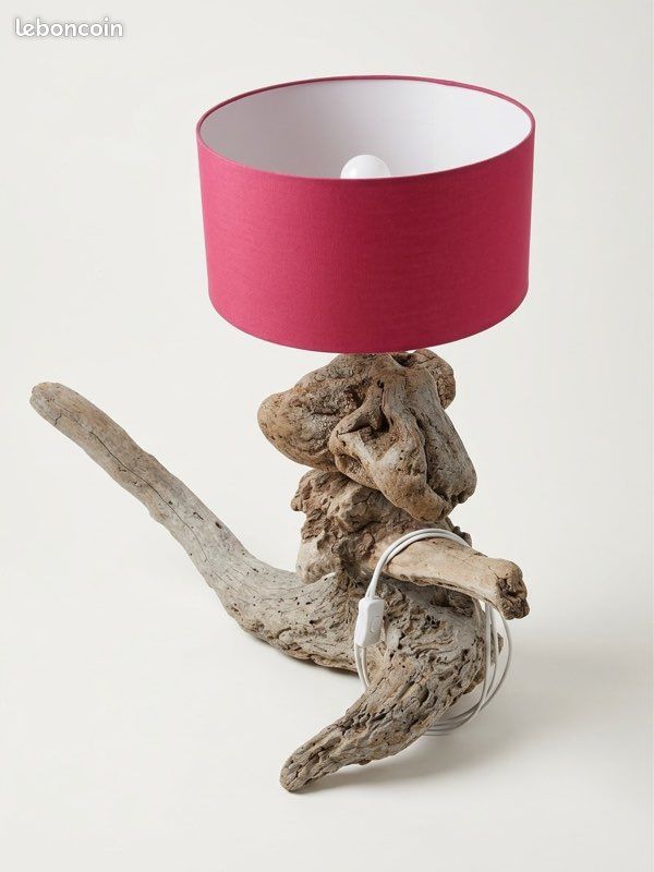 Lampe bois flotté (image 1)