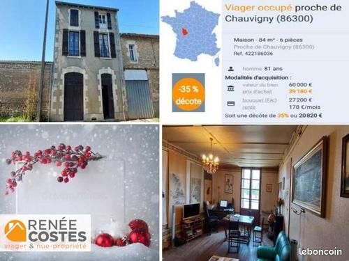 Maison 6 pièces 84 m² · à Saint-Savin · 84 m² · 10 760 €