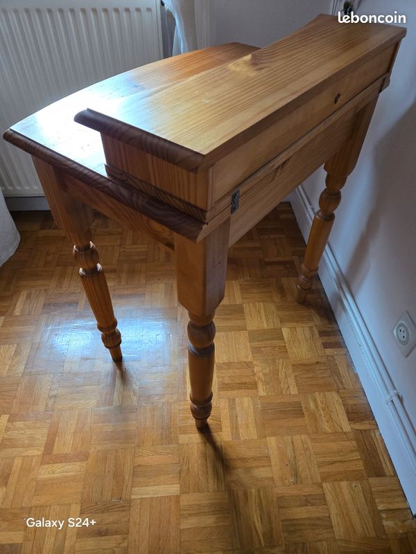 Coiffeuse Corona 110x50x75 bois de pin massif | Leroy Merlin