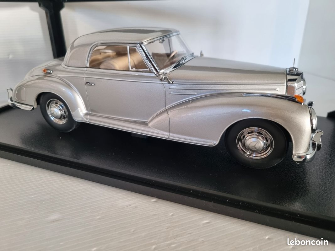 Mercedes 300 SC Coupé W188 1955 - KK-Scale 1/18 - Noire - Neuf