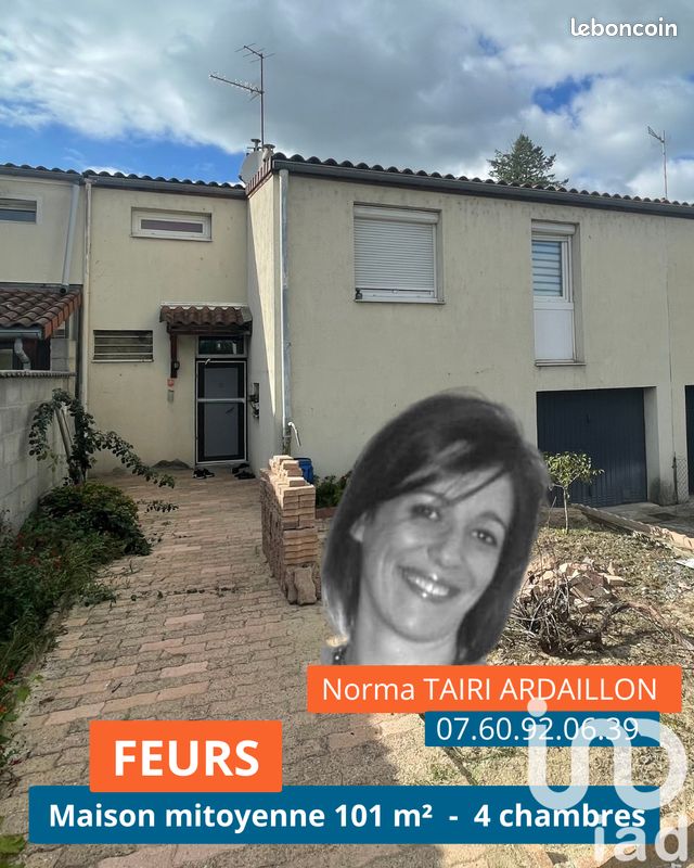 Maison 5 pièces 101 m² · à Feurs · 101 m² · 179 000 €